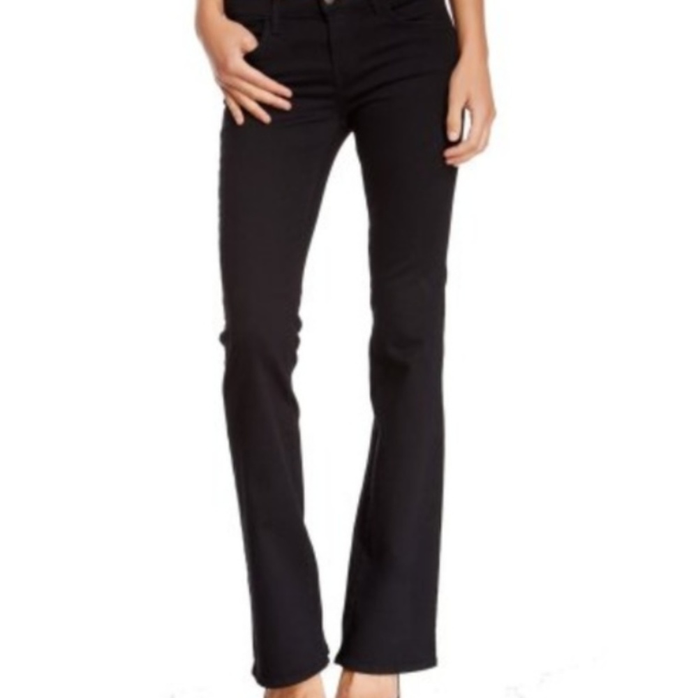 Jbrand flared black jeans
